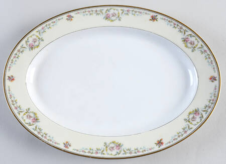 Antoinette 11" Oval Serving Platter