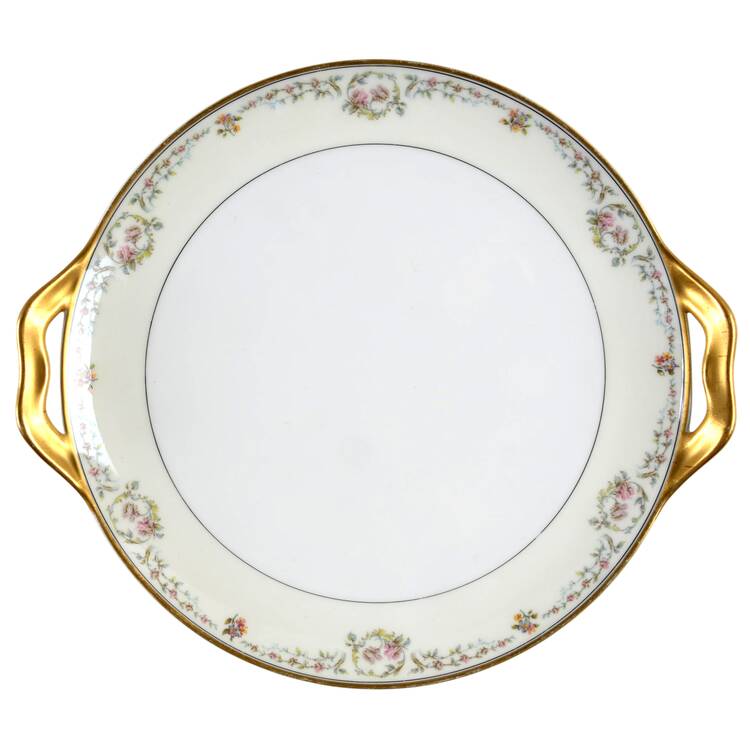 Antoinette Handled Cake Plate