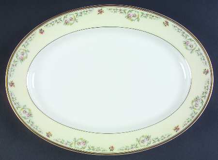 Antoinette 13" Oval Serving Platter