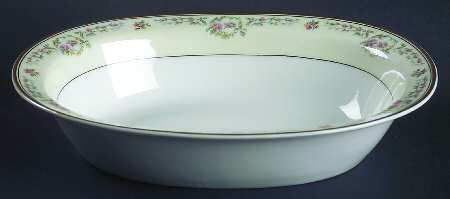 Antoinette 10" Oval Vegetable Bowl