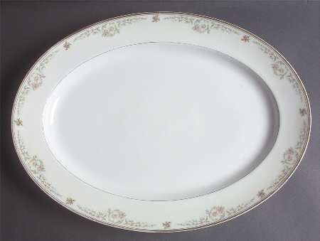 Antoinette 16" Oval Serving Platter