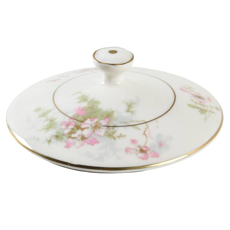 Apple Blossom (New York) Lid for Sugar Bowl
