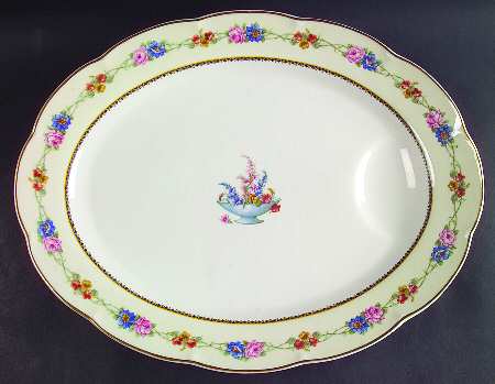 Aquitania 15" Oval Serving Platter