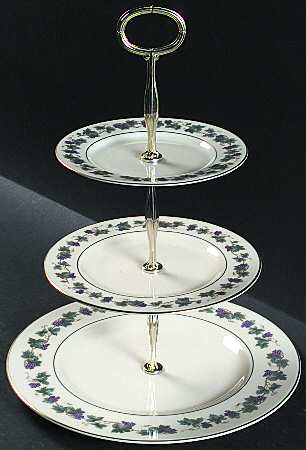 Arbor 13 7/8"-14 1/4" 3-Tiered Serving Tray(DP,SP,BB) HC