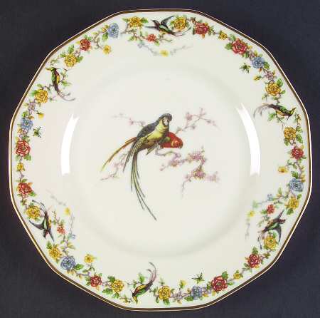 Arcadia (France With Birds) Luncheon Plate