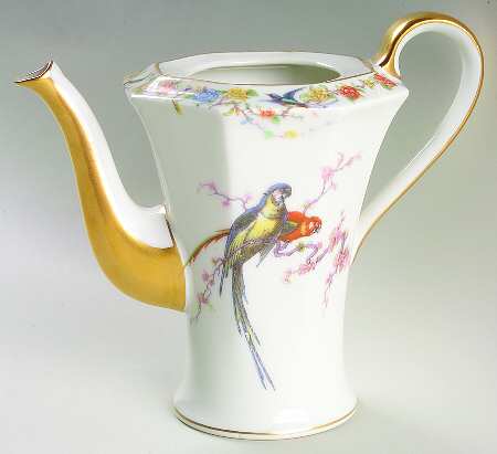 Arcadia (France With Birds) Coffee Pot No Lid