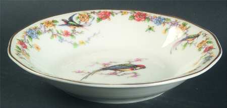 Arcadia (France With Birds) Coupe Cereal Bowl