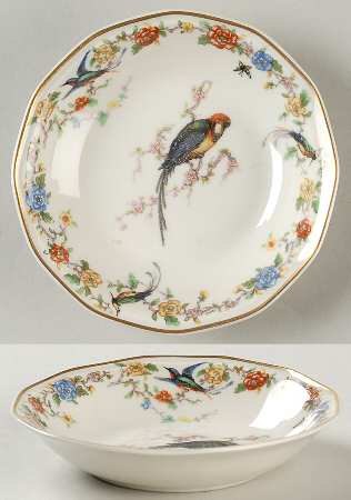 Arcadia (France With Birds) Fruit/Dessert (Sauce) Bowl