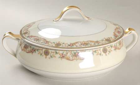 Arcadia (H and Co, No Birds) Round Covered Vegetable