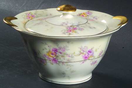 Arcadia (New York) Sugar Bowl & Lid