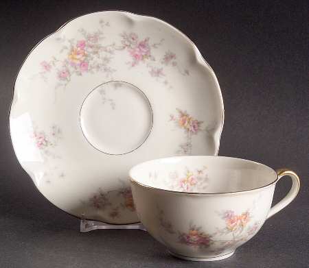 Arcadia (New York) Flat Cup & Saucer Set