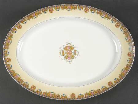 Argonne 15" Oval Serving Platter