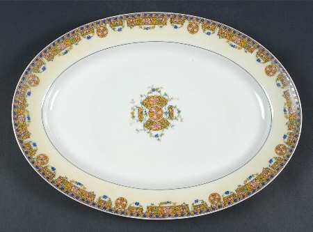 Argonne 13" Oval Serving Platter