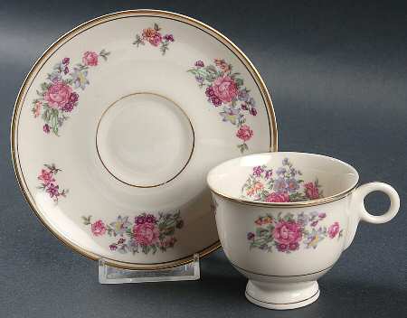 Arlington Footed Demitasse Cup & Saucer Set