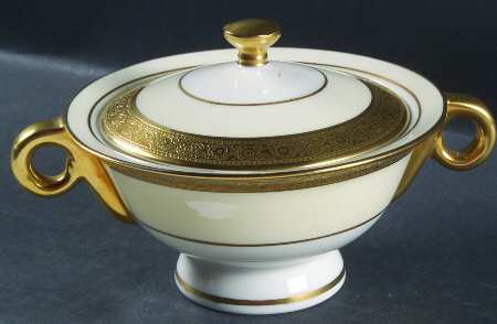 Athens Sugar Bowl & Lid