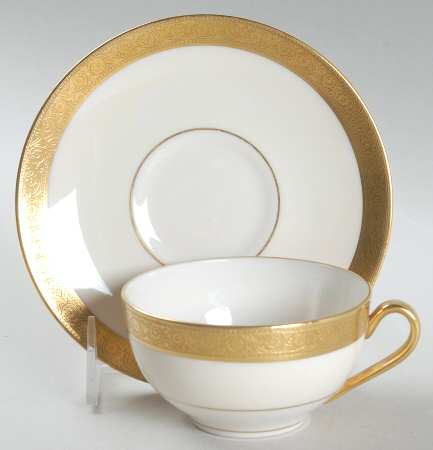 Athens Flat Cup & Saucer Set
