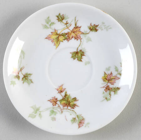 Autumn Leaf (No Trim) Saucer for Flat Cup