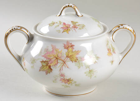 Autumn Leaf (No Trim) Sugar Bowl & Lid