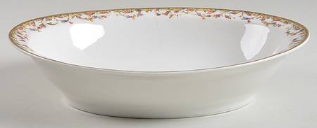 Aurora 9" Oval Vegetable Bowl