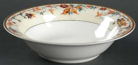 Autumn Rim Cereal Bowl