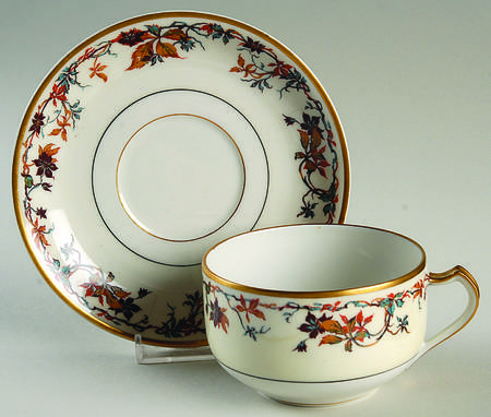 Autumn Oversized Cup & Saucer Set