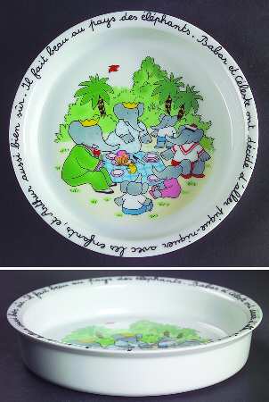 Babar Child's Bowl by Haviland