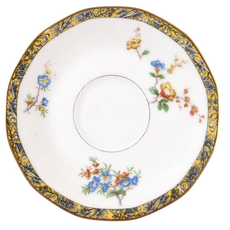 Bamboo (Bird In Center) Saucer for Bouillon Cup