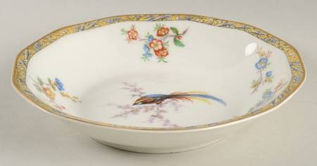 Bamboo (Bird In Center) Coupe Soup Bowl