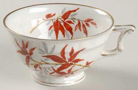 Bamboo (Rust Bamboo Shoots) Footed Cup