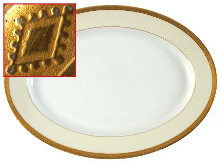 Baroness 13" Oval Serving Platter