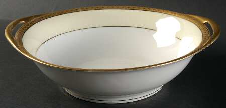 Baroness 10" Round Vegetable Bowl