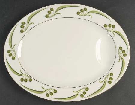 Bel Air 14" Oval Serving Platter