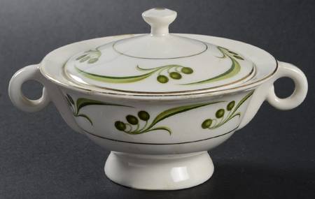 Bel Air Sugar Bowl & Lid