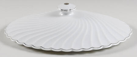 Beaucaire (Platinum Inner Ring) Lid for Oval Vegetable