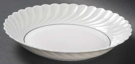 Beaucaire (Platinum Inner Ring) Coupe Soup Bowl