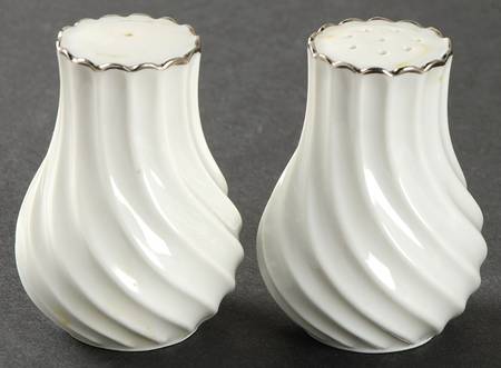 Beaucaire (Platinum Inner Ring) Salt & Pepper Set