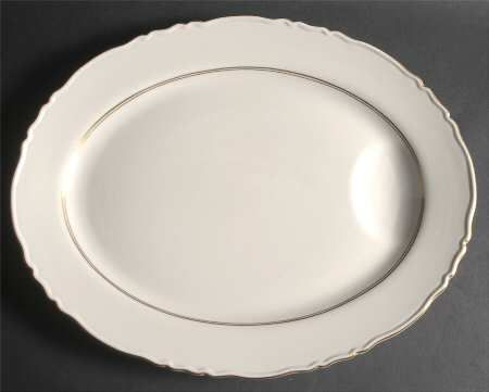 Beekman 16" Oval Serving Platter