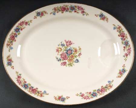 Belvedere 15" Oval Serving Platter