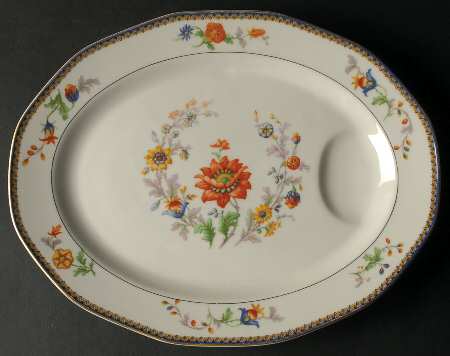 Bergerac 13" Oval Serving Platter