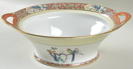 Bird of India Round Vegetable No Lid