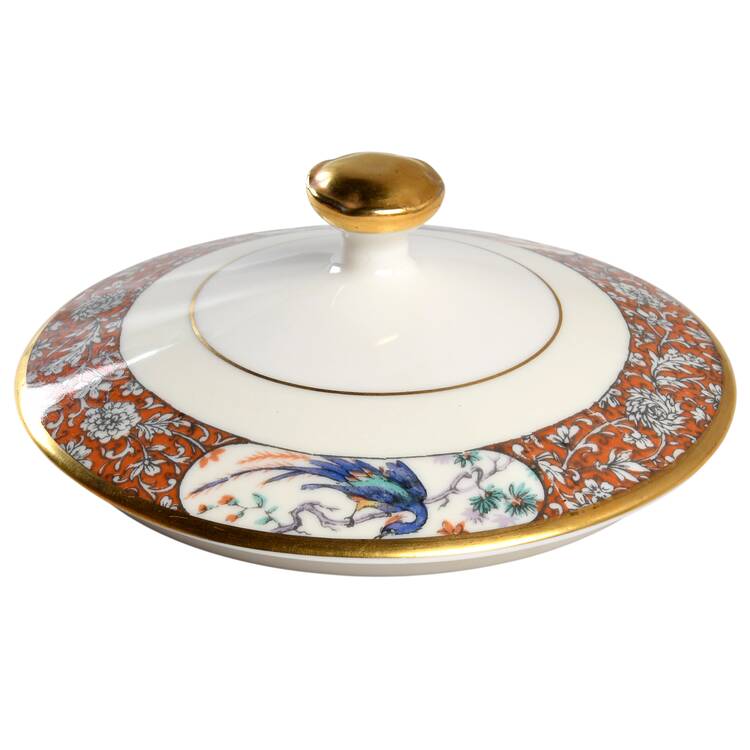 Bird of India Lid for Sugar Bowl