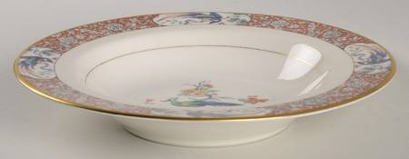 Bird of India Rim Soup Bowl