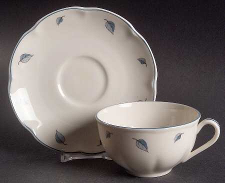 Birchmere Flat Cup & Saucer Set
