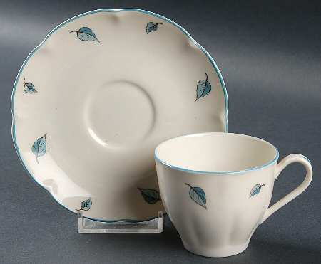 Birchmere Flat Demitasse Cup & Saucer Set