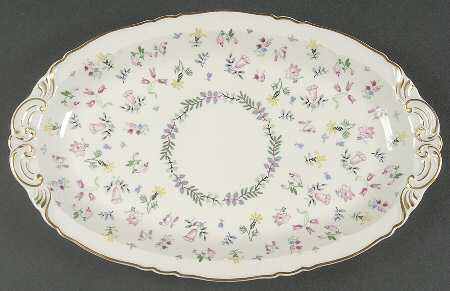 Blue Bell 14" Oval Serving Platter
