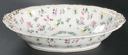 Blue Bell 10" Oval Vegetable Bowl
