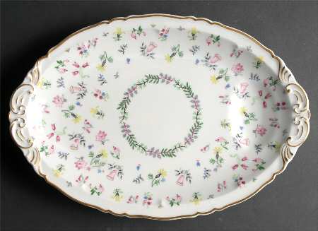 Blue Bell 13" Oval Serving Platter