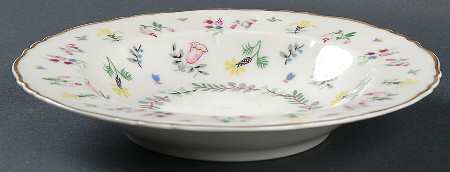 Blue Bell Rim Soup Bowl