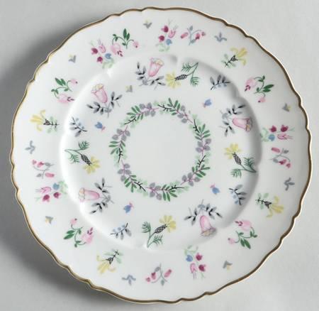 Blue Bell Salad Plate