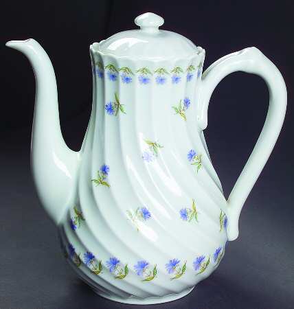 Bleuets Small Coffee Pot & Lid